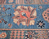 12 Ft Blue Aryana Afghan Hand Knotted Veg Dye Wool Runner Rug